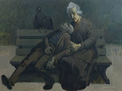 مقعد في باريس ، 1960 بواسطة Osmund Caine