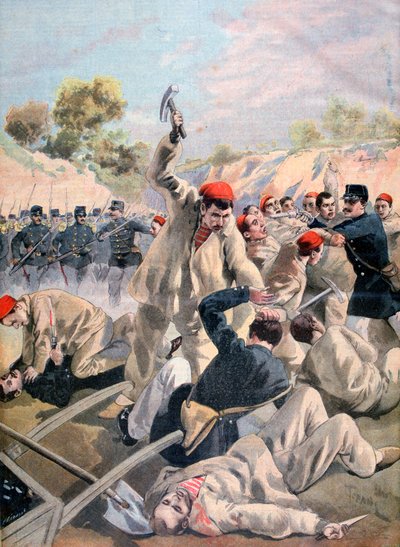 ثورة الأناركيين الفرنسيين في غيانا ، 1894 بواسطة أوزوالدو توفاني