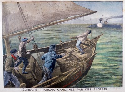 أطلق الصيادون الفرنسيون النار على البريطانيين ، 1899 بواسطة أوزوالدو توفاني