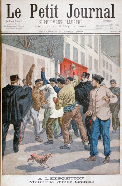 الاضطرابات الهندوسية ، معرض الكون ، باريس ، 1900 بواسطة أوزوالدو توفاني