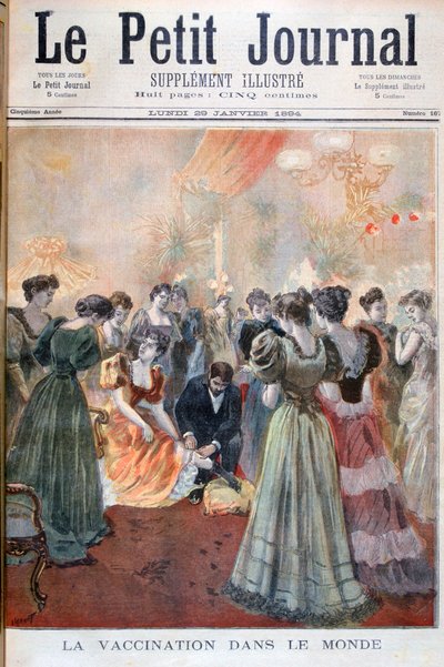 التطعيم ضد الجدري ، باريس ، 1894 بواسطة أوزوالدو توفاني