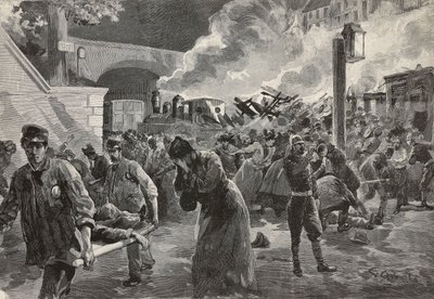 Victims and rescuers at Saint-Mande train accident site, July 26 بواسطة أوزوالدو توفاني