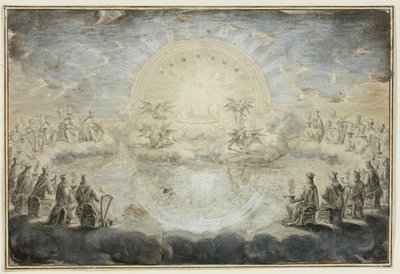مشهد من سفر الرؤيا بواسطة Ottmar Elliger the Younger