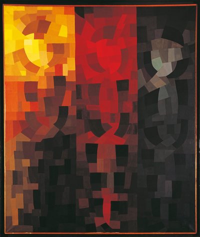 France, Paris, Composition December 1935, cartoon for a triptych بواسطة أوتو فروندليتش