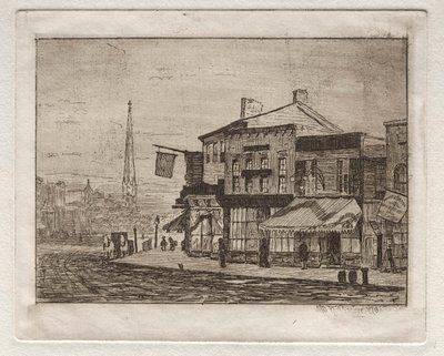 كليفلاند ، شارع وودلاند وشارع إيجل ، 1878. بواسطة أوتو هـ
