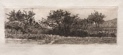 أسطح وأشجار ، 1879. بواسطة أوتو هـ