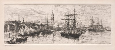 الشحن وقصر الدوق 1888. بواسطة أوتو هـ