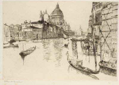Grand Canal, Venice بواسطة أوتو هنري باشر