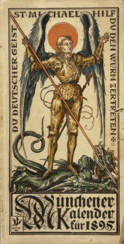 Du deutscher Geist, St. Michael, hilf Du den Wurm zertreten بواسطة أوتو هوب