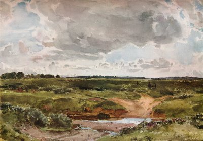 "Southwold Common in August" ، c1889 بواسطة أوتو المحدودة
