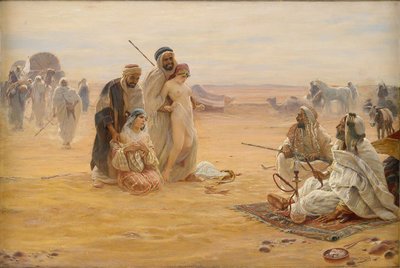 سوق الرقيق ، 1910 بواسطة أوتو بيلني