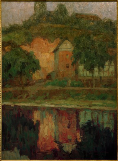 مساء على النهر بواسطة Otto Ubbelohde