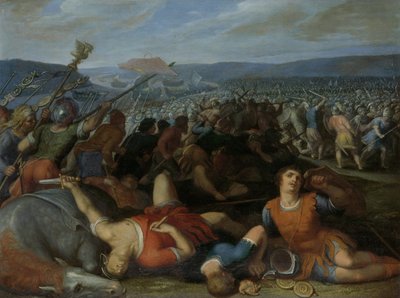 الباتافيون يهزمون الرومان على نهر الراين ، 1613 بواسطة أوتو فان فين