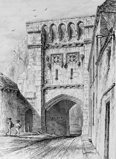 ويست جيت وينشستر ، c.1830 بواسطة أوين براون كارتر
