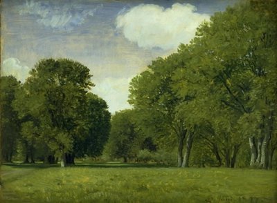 حديقة الغزلان. يذاكر بواسطة P.C. Skovgaard