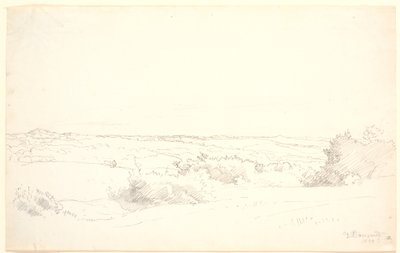 منظر من المناظر الطبيعية الجبلية. بواسطة PC Skovgaard