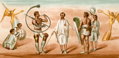 المصارعون بواسطة P. Sellier