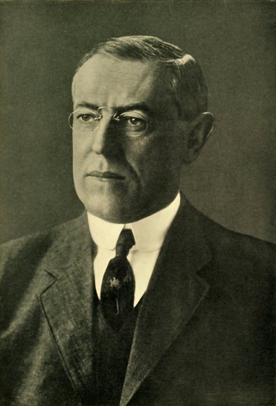 'دكتور. وودرو ويلسون ، رئيس الولايات المتحدة ، 1912 ، عام 1920. بواسطة باخ بروس
