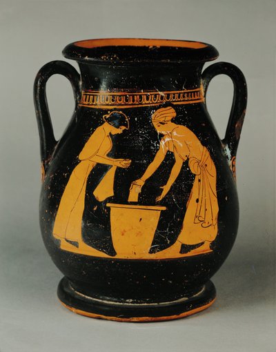 النساء اللاتي يغسلن ملابسهن ... بواسطة الرسام عموم