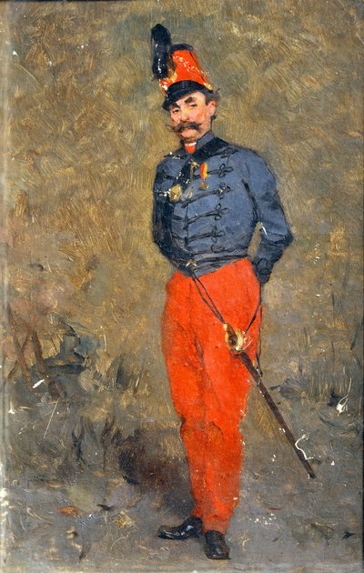 Portrait of Luigi Comastri (oil on canvas) بواسطة باولو Bedini
