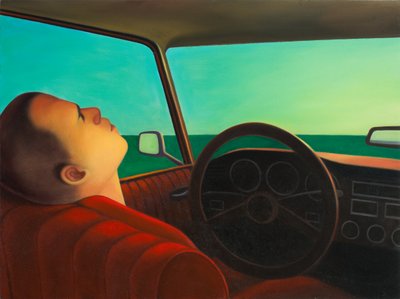 أعلم أن الأمر انتهى، 2021 (زيت على لوح خشبي) بواسطة Paolo Perfranceschi