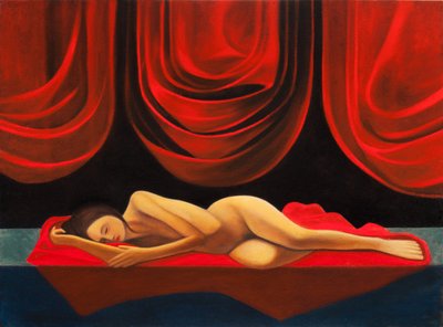 الذكريات الثلاث، 2016 (زيت على لوح خشبي) بواسطة 