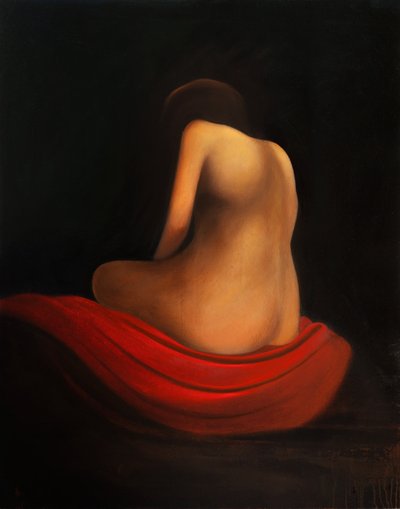 بدون عنوان، 2016 (زيت على لوح خشبي) بواسطة Paolo Perfranceschi