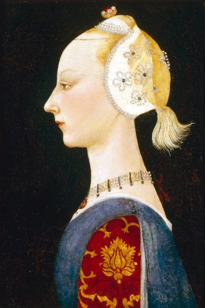 سيدة الموضة شابة ، 1462-1465 بواسطة باولو أوشيلو