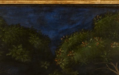 الصيد في الغابة ، c.1465-70 زيت على تفاصيل لوحة 100861 بواسطة باولو أوشيلو