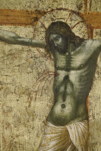 المسيح ، التفاصيل من 1630100 Polyptych من صلب المسيح مع القديسين بواسطة باولو فينيزيانو