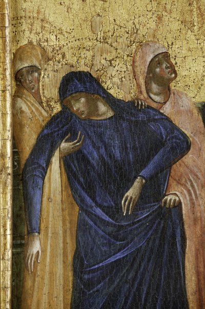 مريم العذراء ، بالتفصيل من 1630100 Polyptych من صلب المسيح مع القديسين بواسطة باولو فينيزيانو