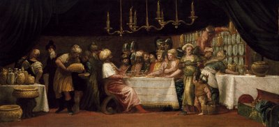احتفلت جوديث ب Holofernes بواسطة باولو فيرونيز