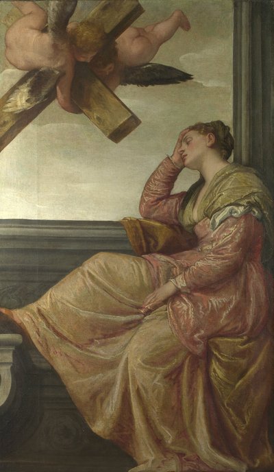 حلم سانت هيلانة ، ج. 1570 بواسطة باولو فيرونيز