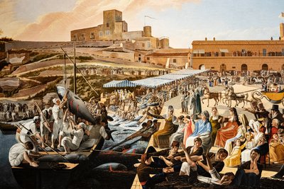 سمك التونة ماتانزا في سولانتو بحضور العائلة المالكة بواسطة باولو دي ألبرتيس
