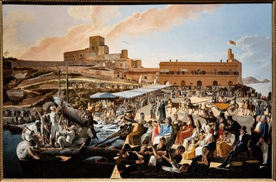 سمك التونة ماتانزا في سولانتو بحضور العائلة المالكة بواسطة باولو دي ألبرتيس