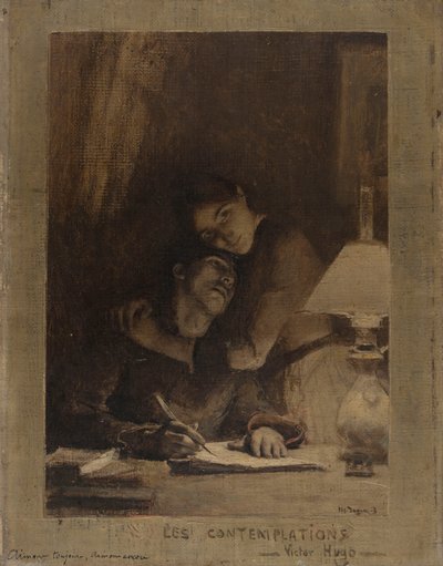 دائما الحب! الحب مرة أخرى! ، ج. 1886. بواسطة باسكال أدولف جان داجنان بوفيريه