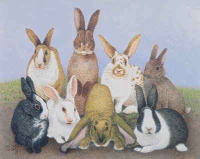 كلنا آذان صاغية (زيت على اللوح) بواسطة بات سكوت