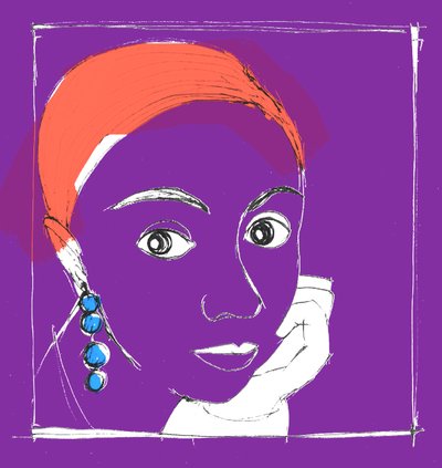 عقار، 2019 (رقمي، حبر) بواسطة باتريسيا لا بورتا