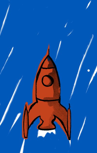 الفضاء، 2021 (رقمي) بواسطة باتريسيا لا بورتا