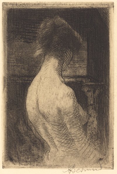 ظهر امرأة Dos de Femme ، 1889. بواسطة بول ألبرت بيسنارد