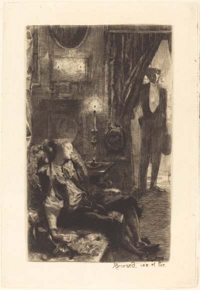إيزا سليبينج ذا سليب أوف إيزا ، 1885. بواسطة بول ألبرت بيسنارد