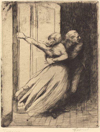 اغتصاب لو فيول ، ج. 1886. بواسطة بول ألبرت بيسنارد