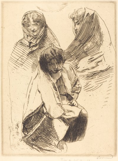 ثلاث محجبات ، ثلاث محجبات ، 1899. بواسطة بول ألبرت بيسنارد