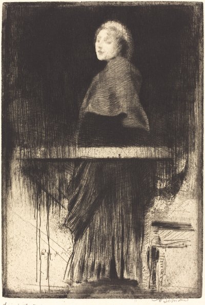 امرأة في كيب امرأة في كيب ، 1889. بواسطة بول ألبرت بيسنارد