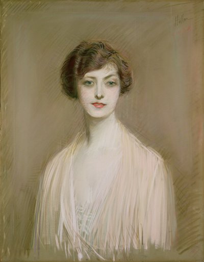 أمريكي (باستيل على قماش) بواسطة Paul Cesar Helleu