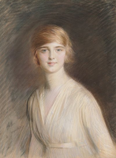صورة جاكلين (باستيل على ورق) بواسطة Paul Cesar Helleu