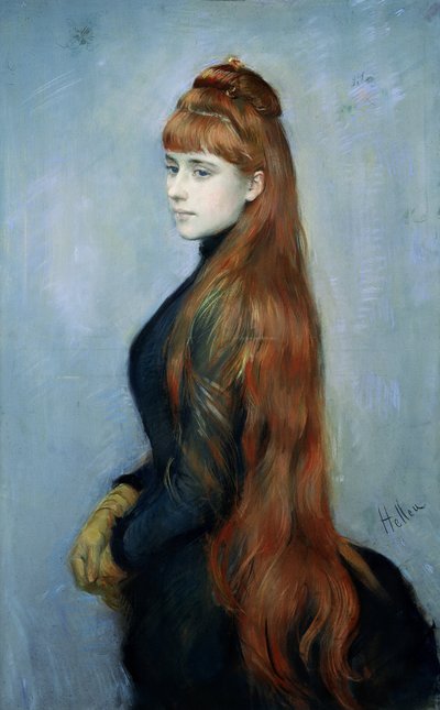 صورة مدموزيل أليس غويرين بواسطة Paul Cesar Helleu