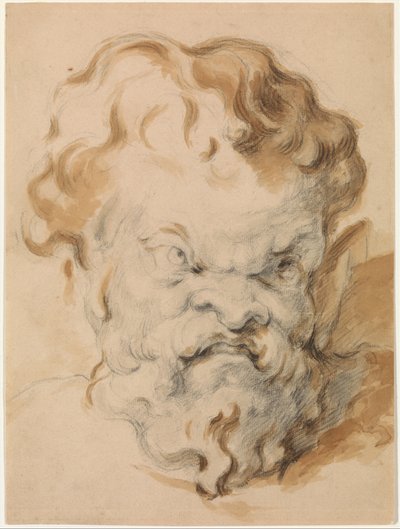 رأس Silenus بواسطة بول سيزان
