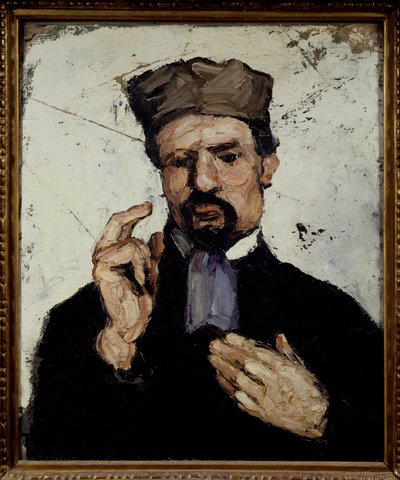صورة للعم دومينيك في لوحة المحامي بقلم بول سيزان (1839-1906) 1866 صن. 0،65x0،54 م باريس ، متحف دورسيه بواسطة بول سيزان