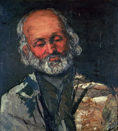 رأس رجل عجوز ، 1866 بواسطة بول سيزان